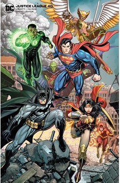 Justice League #40 Card Stockarthur Adams Variant Edition (2018)