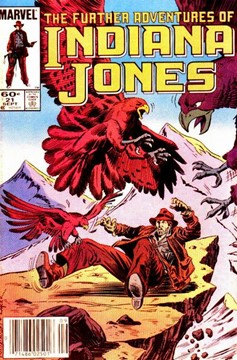 The Further Adventures of Indiana Jones #21 [Newsstand]-Fine (5.5 – 7)