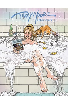Terry Moore After Dark Art Book Soft Cover
