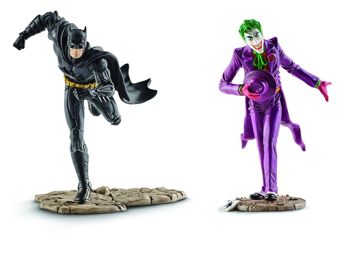 Batman Vs Joker PVC Figurine 2pk
