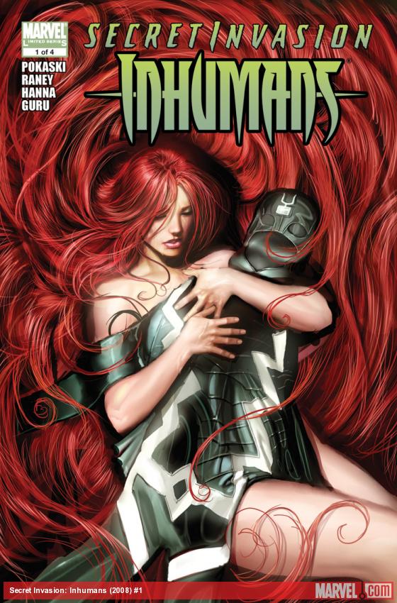 Secret Invasion Inhumans #1 (2008)