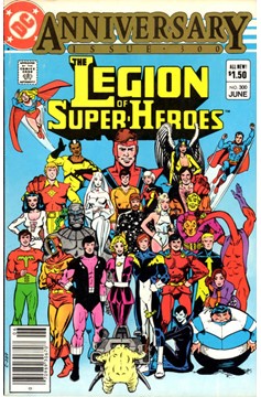 The Legion of Super-Heroes #300 [Newsstand]