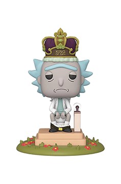 Pop Animation Rick and Morty S2 King of S### W/ Sound Vinyl Figure
