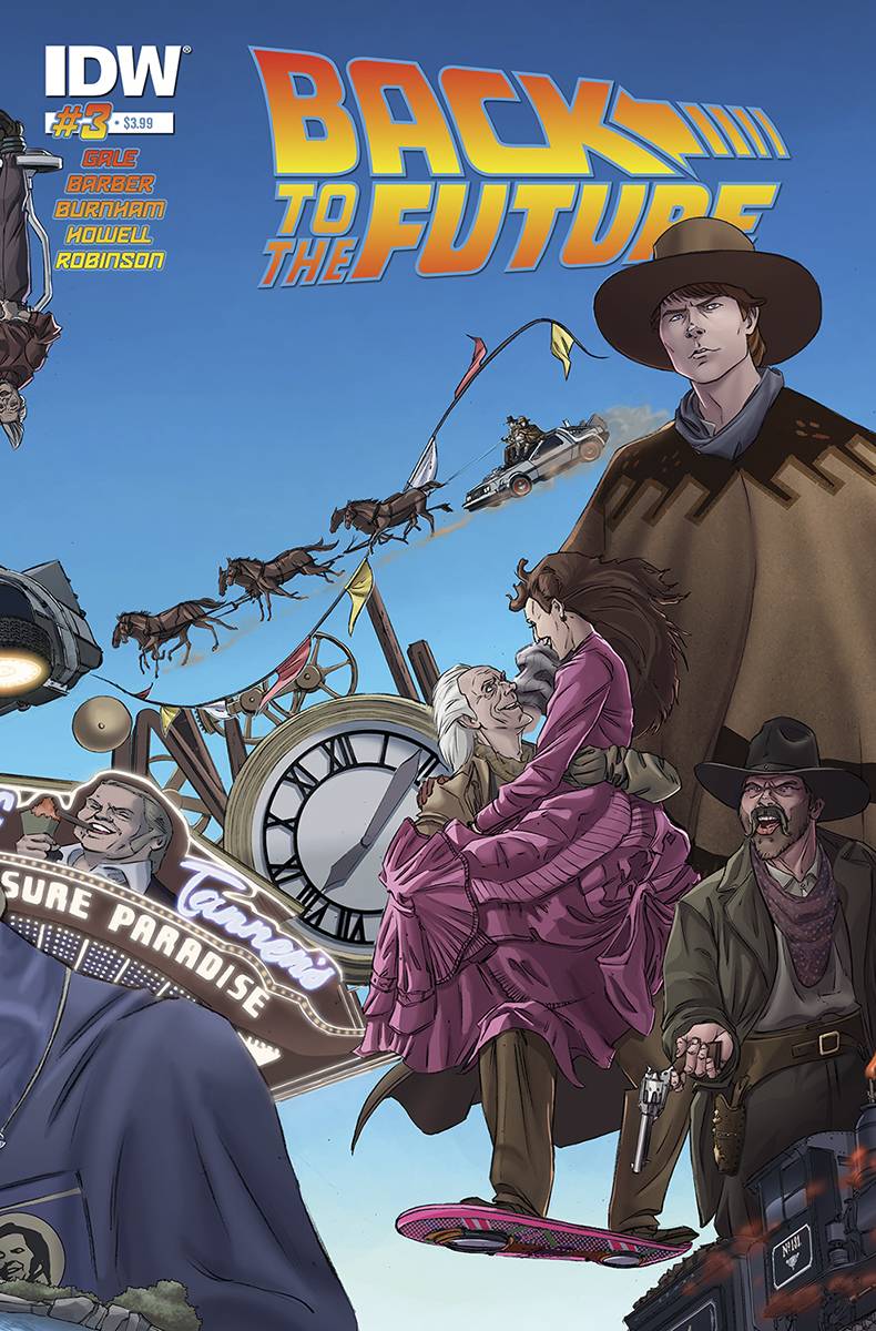 Back To the Future #3 Subscription Variant