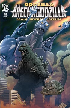 Godzilla Mechagodzilla 50th Anniversary Cover A Griffith