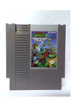 Nintendo Nes Teenage Mutant Ninja Turtles III The Manhattan Project