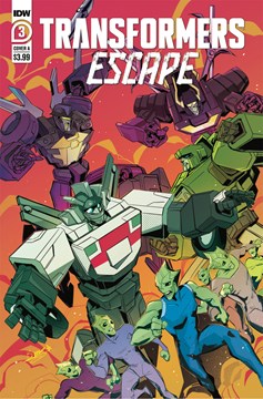 Transformers Escape #3 Cover A Mcguire-Smith (Of 5)