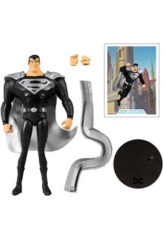 DC Multiverse Superman Black Suit Superman: The Animated Series 7-Inch Scale Action Figure