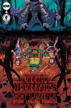 Teenage Mutant Ninja Turtles X Stranger Things #4 Cover B Corona