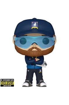 Pop TV Ted Lasso Coach Beard Vinyl Figure Entertainment Earth Exclusive