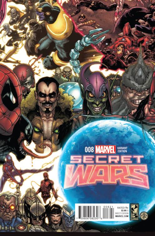 Secret Wars #8 Bianchi Connecting Variant