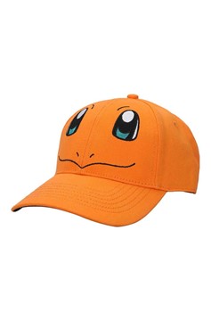 Pokemon Charmander Big Face Embroidered Hat