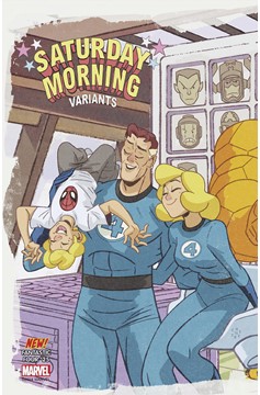 Fantastic Four #25 Sean Galloway Saturday Morning Connecting Variant