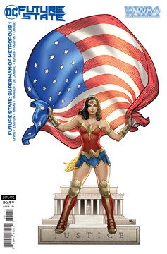 Future State Superman of Metropolis #1 Cover D Wonder Woman 1984 Frank Cho Card Stock Variant (Of 2)