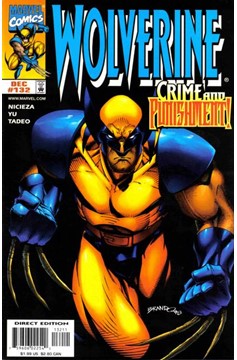 Wolverine #132 [Direct Edition]-Fine (5.5 – 7)