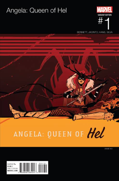 Angela Queen of Hel #1 (Wu Hip-&#8203;hop Variant) (2015)