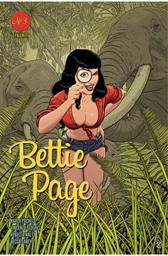 Bettie Page #3 Cover B Kano