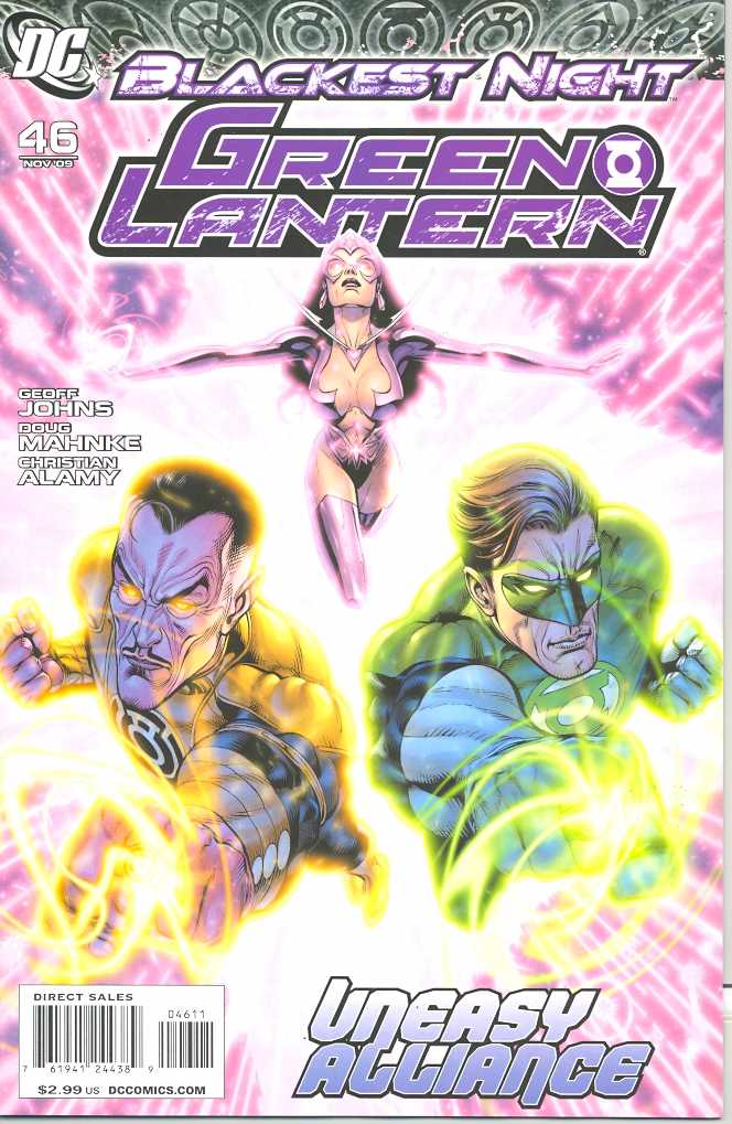 Green Lantern #46 (Blackest Night) (2005)