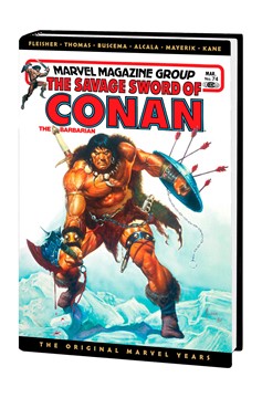 Savage Sword of Conan Hardcover Original Marvel Years Omnibus Volume 6 Direct Market Variant (Mature)