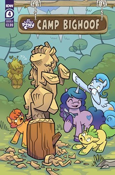 My Little Pony Camp Bighoof #4 Cover A Sherron