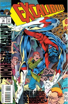 Excalibur #76 [Direct Edition]-Very Fine (7.5 – 9)