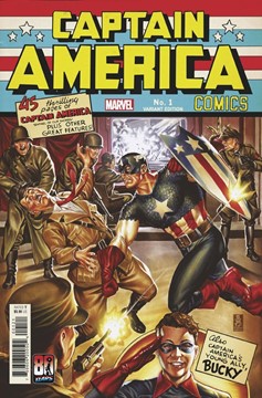 Captain America Anniversary Tribute #1 Brooks Variant