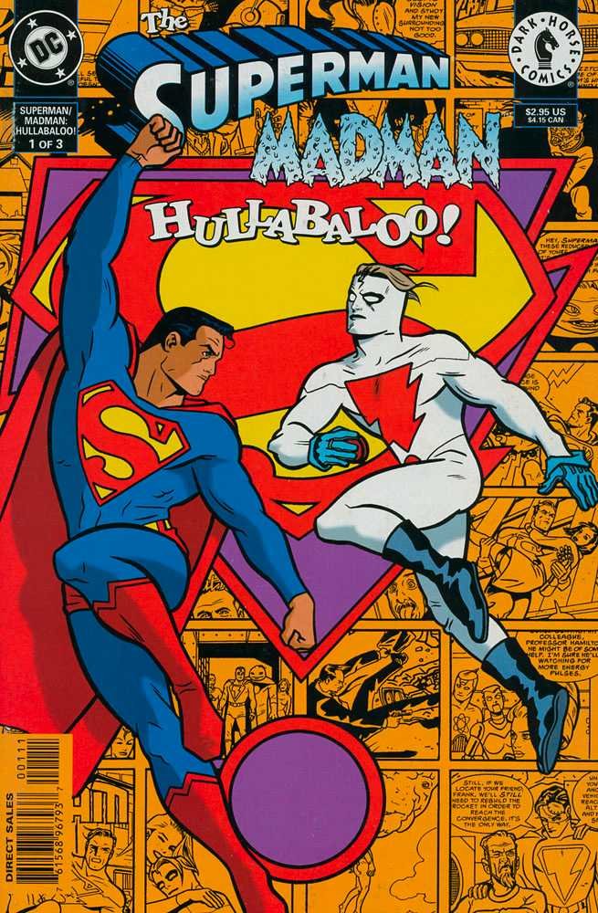 Superman/Madman: Hullaballoo! Limited Series Bundle Issues 1-3
