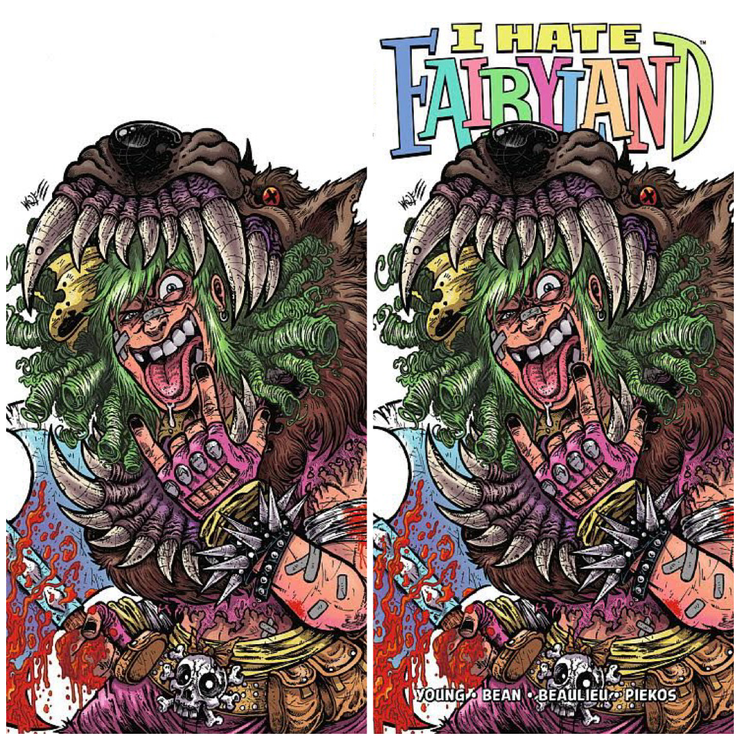 I Hate Fairyland #1 Cape & Cowl Exclusive Maria The Wolf Variant Combo Pack