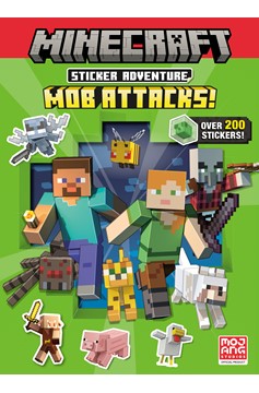 Minecraft Sticker Adventure Mob Attacks! (Minecraft)