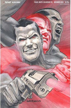 Black White & Bloodshot #3 Cover G Barrionuevo Virgin (Mature) (Of 4)