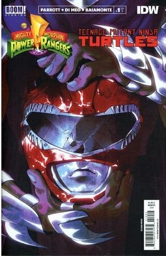 Power Rangers Teenage Mutant Ninja Turtles #1 Variant 2nd Printing (Mask)