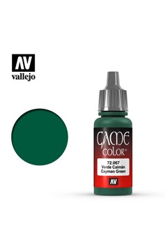 Vallejo Game Color Cayman Green Paint, 17ml