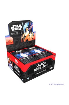 Star Wars: Unlimited Tcg: Spark of Rebellion Draft Booster Display (24)