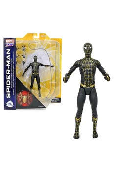 Marvel Select Spider-Man Black Suit Disney Store Exclusive Action Figure