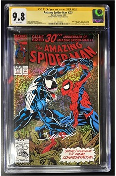 Amazing Spider-Man #375 Cgc Signature Series 9.8