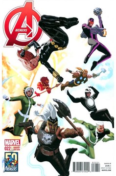 Avengers #22 (Acuna Avengers 50th Anniversary Variant) (2012)