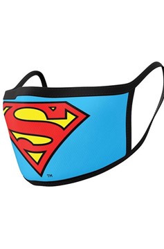 Superman Logo 2 Pack Face Covering