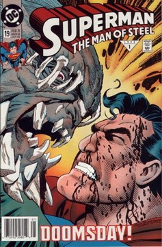 Superman: The Man of Steel #19 [Newsstand]