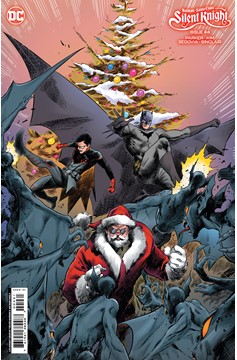 Batman Santa Claus Silent Knight #4 Cover C 1 for 25 Incentive Trevor Hairsine Card Stock Variant (Of 4)