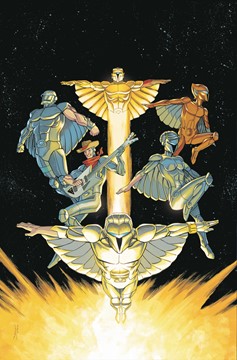 Silverhawks #1 Cover V 1 for 15 Incentive Shalvey Foil Virgin