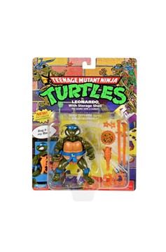 Teenage Mutant Ninja Turtles Classic Leonardo With Storage Shell