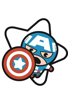 Marvel Kawaii Captain America Pin