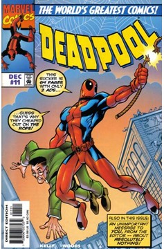 Deadpool #11 [Direct Edition]-Very Fine (7.5 – 9) [Parody Cover of Amazing Fantasy #15]