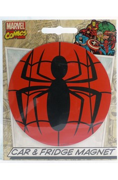 Spiderman Logo Car & Fridge Magnet