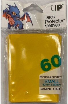 Ultra Pro Deck Protector Sleeves - Small Yellow (60ct)