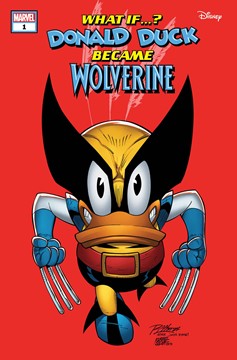 Marvel & Disney What If...? Donald Duck Became Wolverine #1 Ron Lim Variant