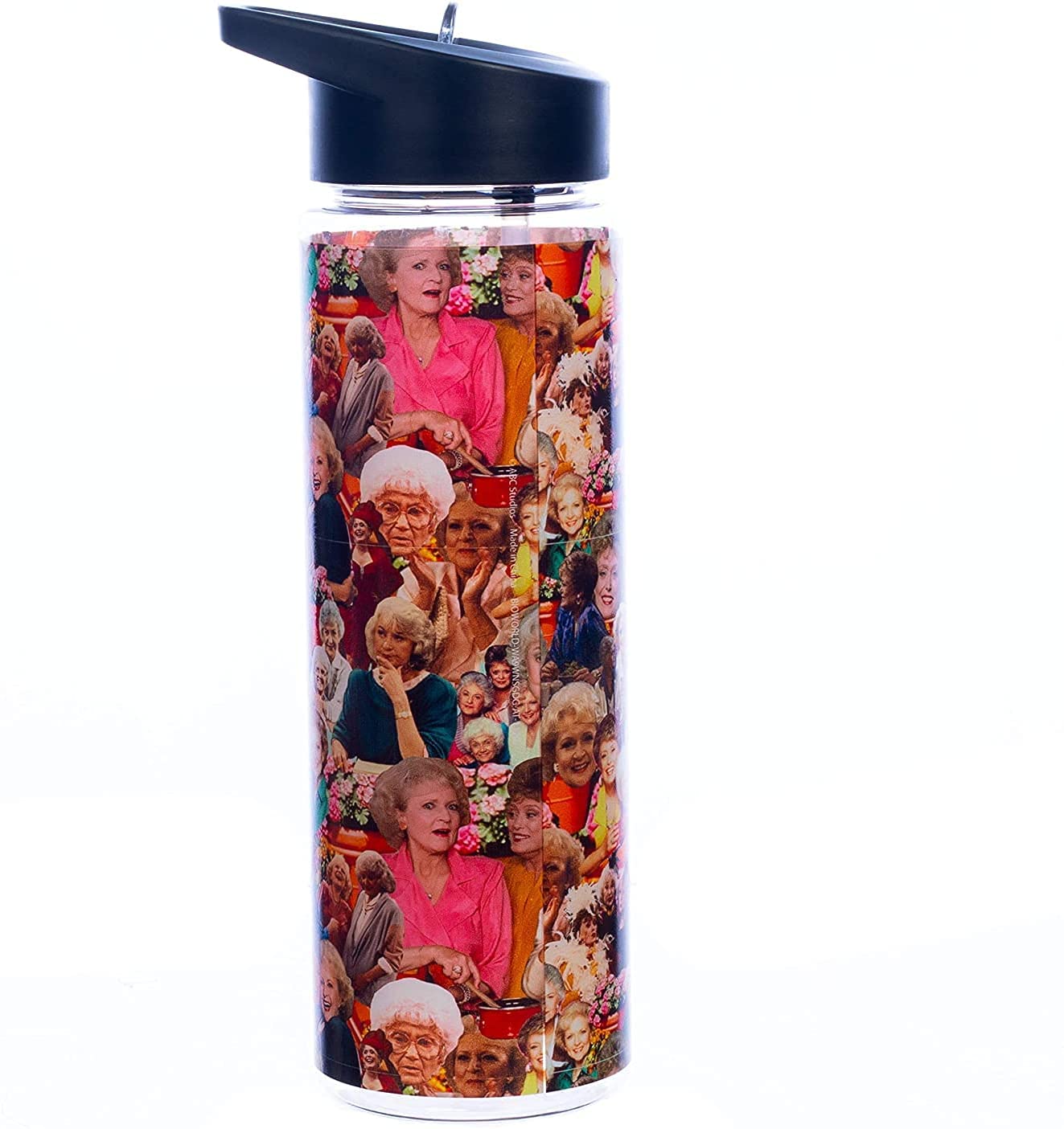 Golden Girls Collage 24 Oz. Uv Single-Wall Tritan Water Bottle