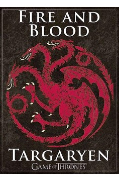 Game of Thrones Targaryen Fire Blood Magnet