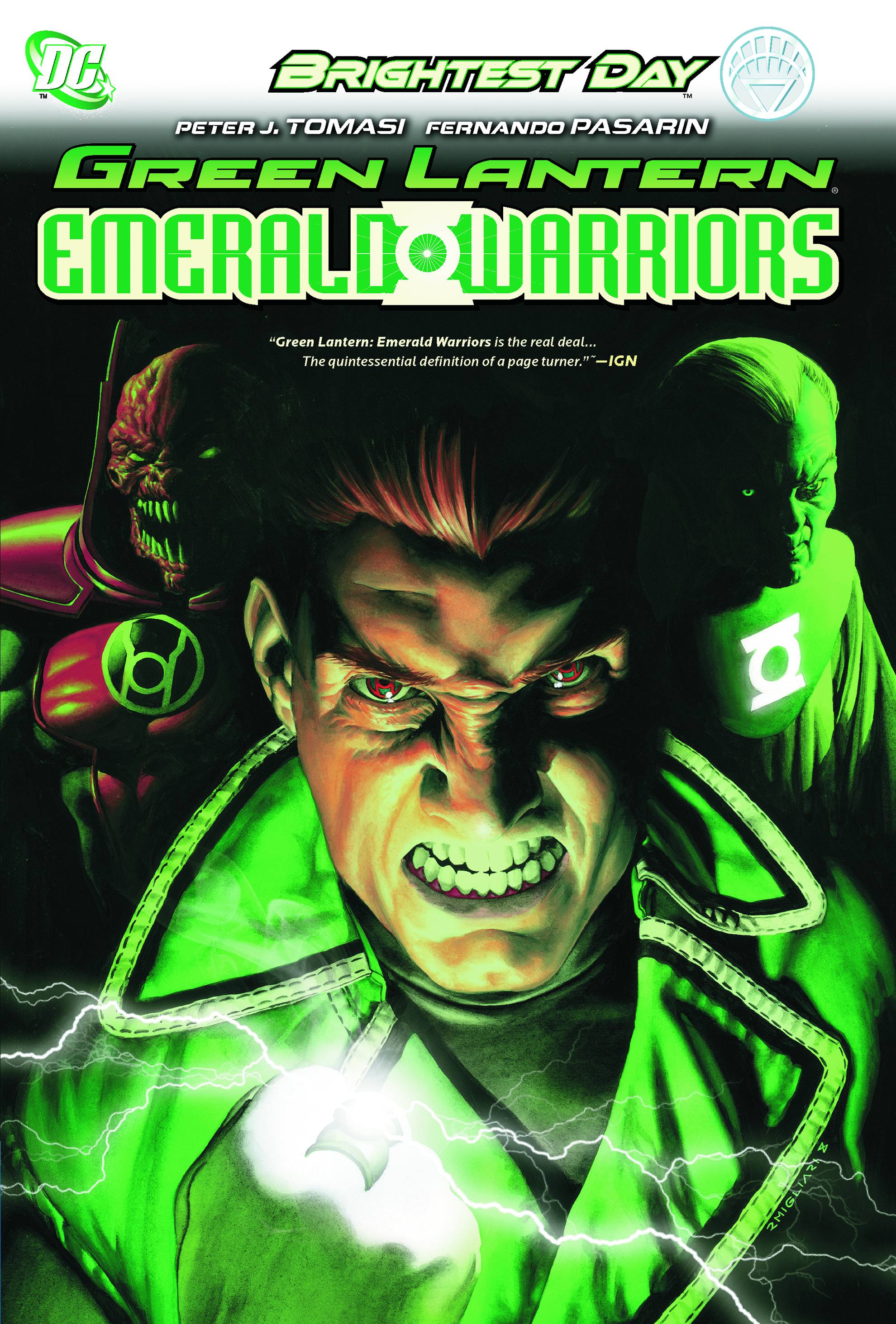 Green Lantern Emerald Warriors Graphic Novel Volume 1