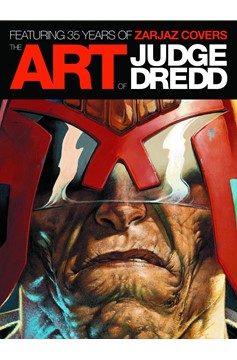 Art of Judge Dredd 35 Years Zarjaz Covers Hardcover